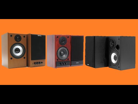 Видео: Видео сравнение активных колонок Sven sps 702, Dialog w 203 и Edifier R980t.