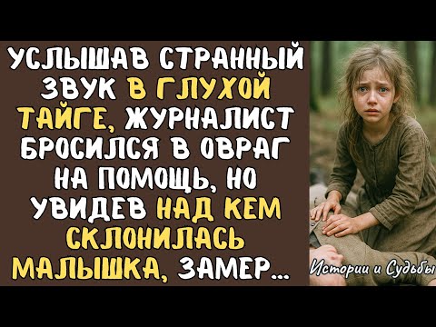Видео: Услышав странный звук в глухой ТАЙГЕ, журналист бросился в овраг на помощь, но увидев МАЛЫШКУ…