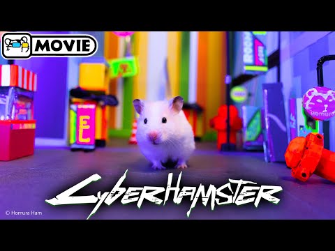 Видео: Cyberpunk 2077: Хомяк сбегает от Киберполиции в Неоновом лабиринте 🐹 Хомура Хам Питомцы