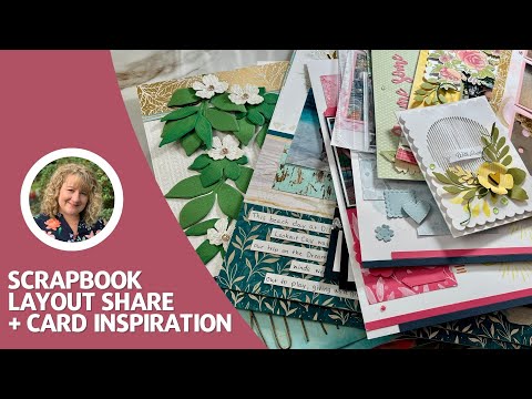 Видео: Макет альбома для вырезок Поделиться | Проект креативной дизайнерской группы Поделиться