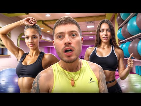 Видео: УГАРНАЯ ТРЕНИРОВКА С КРАСОТКАМИ🤣