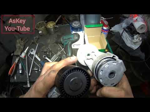 Видео: ✅ ✌🎥🛠👍 Рено Сценик 3  замена обводного ремня . С натяжным роликом. #Renault #Scenic