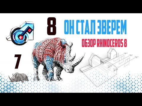 Видео: Обзор новой Rhinoceros 8