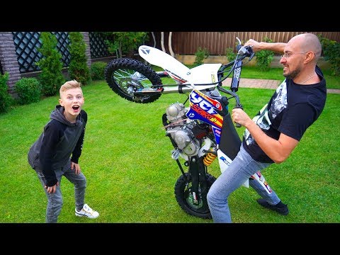 Видео: ТОПОВЫЙ ПитБайк 2018!!!Тест-Драйв. How to earn on PitBike in 12years !!!