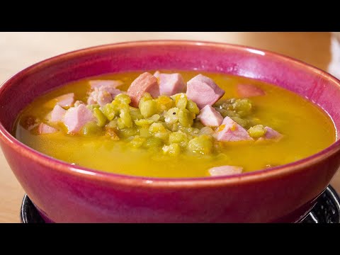 Видео: Гороховый суп с сосисками и копченостями. Просто и понятно.