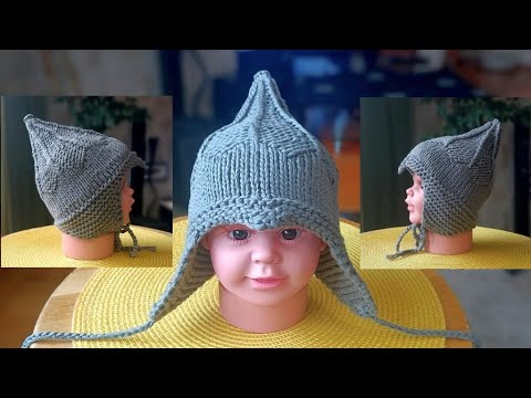 Видео: Шапка-шлем "Витязь."  Без швов.