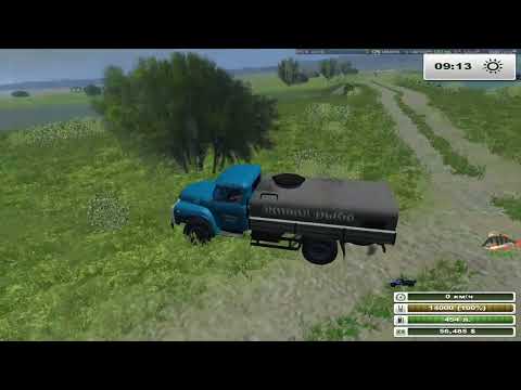Видео: FarmingSimulator 2013.Карта :Бухалово.Продажа муки рыбы и песка.Серия 17.