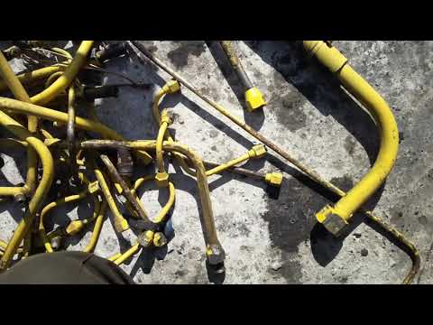 Видео: Как сложить автокран при отказе дизеля