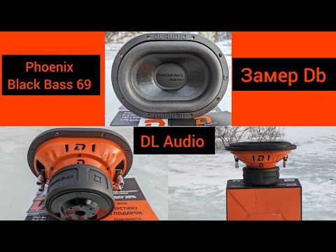 Видео: ЗАМЕР DB Phoenix Black Bass 69, на что способен мылыш в таком размере на датчик SPL lab💪 Блин 6 на 9