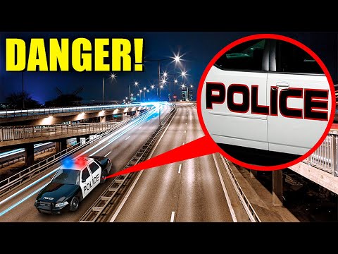 Видео: СРОЧНО! эта ПОЛИЦЕЙСКАЯ МАШИНА В КРОВИ ЛОВУШКА, бегите!