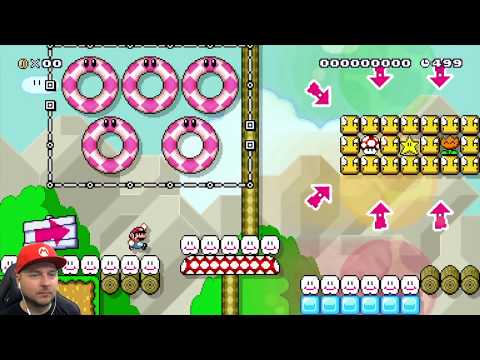 Видео: Super Mario Maker: ну очень разные уровни