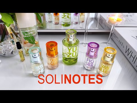Видео: SOLINOTES Універсальні аромати Vanille Figuier Pistache Yuzu Fleur D'Oranger Огляд парфумів Review 
