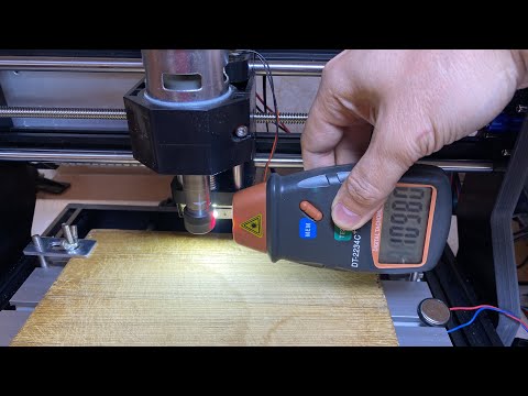 Видео: Настройка оборотов шпинделя на CNC 3018 Pro. Замер реальных оборотов. Осциллограммы.