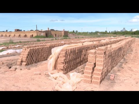 Видео: В Акмолинской области запустили кирпичный завод