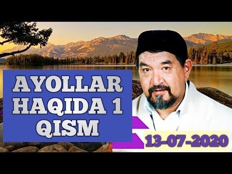 Видео: ФОЗИЛ КОРИ АЙОЛАР ХАҚИДА  | FOZIL QORI AYOLLAR XAQIDA