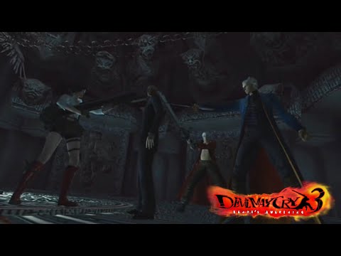 Видео: Вторая битва с Вергилий и наступает хаос Devil May Cry 3