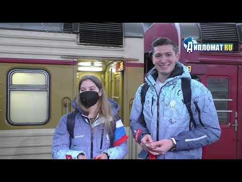 Видео: Анастасия Мишина и Александр Галлямов подвели итоги Олимпиады в Пекине