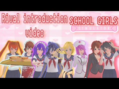 Видео: ♡🎀Yandere Simulator rival introduction video♡🎀|School Girls Simulator |Сгс знакомство с соперницами