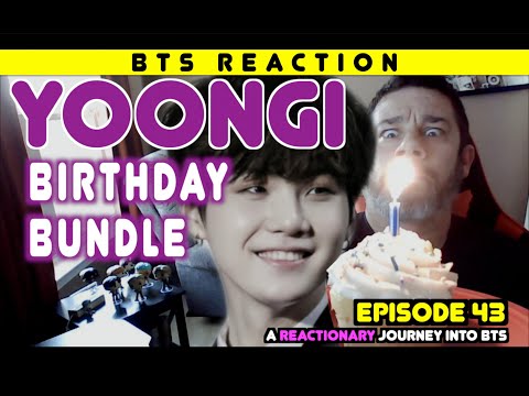 Видео: Реакционное путешествие в BTS — Эпизод 43 — «Набор дня рождения Юнги!»