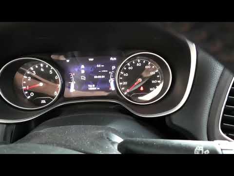 Видео: jeep compass 2017 року приборна панель індикація інформація на панелі перевід милі в кілометри