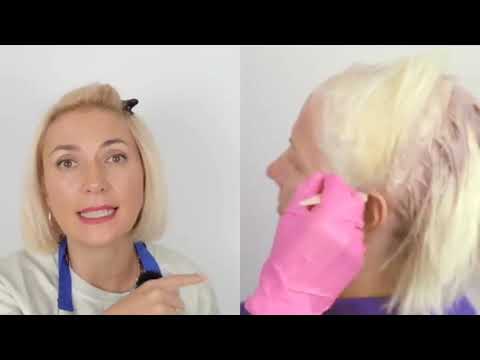 Видео: Окрашивание седины 