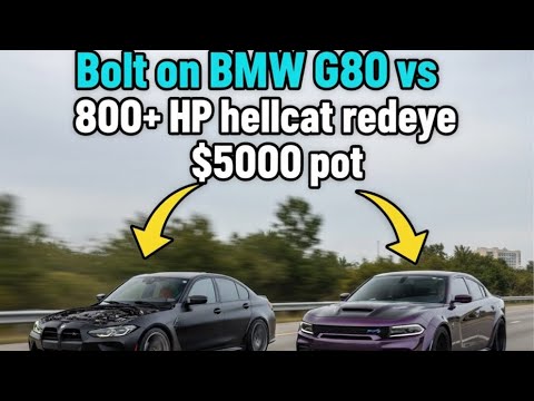 Видео: BMW G80 с болт-набором против 800+ REDEYE $5000