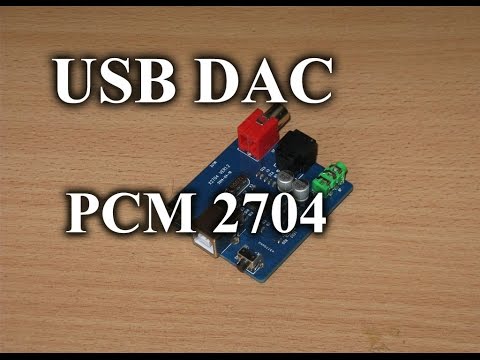 Видео: Китайская USB звуковая карта на PCM2704. USB DAC на PCM2704