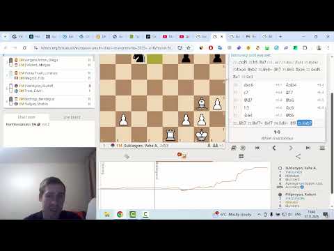 Видео: Чемпіонат Європи з шахів серед юнаків та дівчат. Огляд 9 туру 