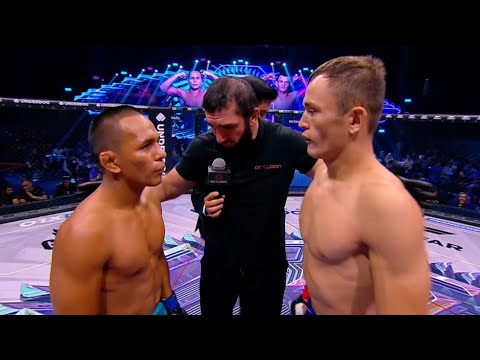 Видео: Вырубил за 2 секунды до конца боя! Бекзат Алмахан vs Ян Ферраз