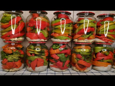 Видео: 🌶️🍅🍲НЕВЕСТКА ЖАННА  НАУЧИЛА. Готовим много ЛЕТ.🍱 ВКУСНЯТИНА В БАНКЕ. ОБАЛДЕННЫЙ  ПЕРЧИК НА ЗИМУ !🍅🥗