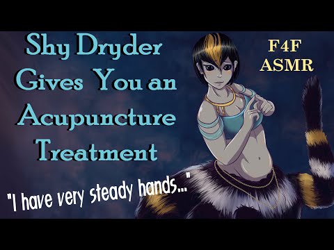 Видео: F4F Девушка из Драйдера проводит курс иглоукалывания (ASMR) (Dryder asmr)