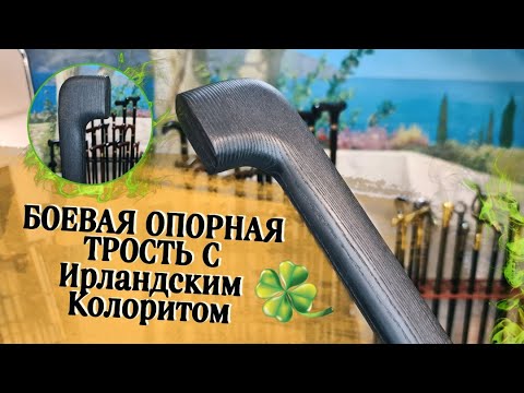 Видео: Ирландский бой на тростях | Трость "Бата"