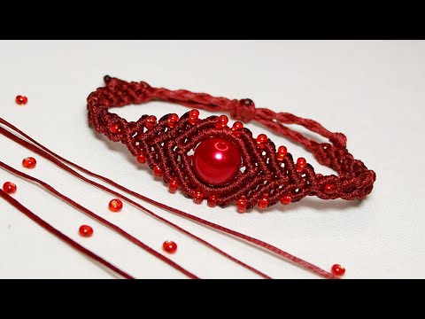 Видео: БРАСЛЕТ МАКРАМЕ. MACRAME BRACELET.