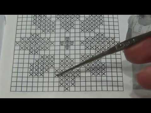 Видео: Филейное вязание 1часть