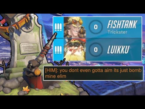 Видео: два вантрика Крысавчика в одной команде... (Overwatch 2) при участии Luikero