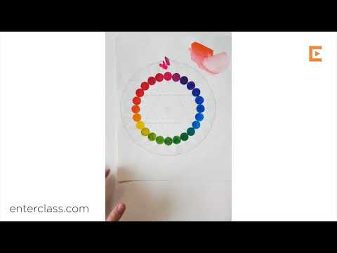 Видео: Обзор акварельных красок. Цветовой круг. Какие цвета в палитре должны быть  обязательно?