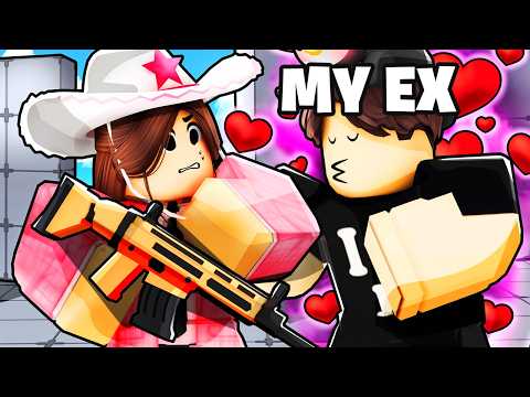 Видео: Мой жуткий бывший преследовал меня в Roblox Rivals