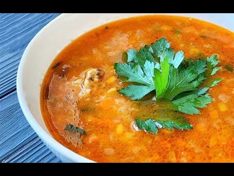 Видео: Вкусный супчик с консервой в томате