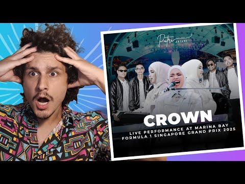 Видео: PUTRI ARIANI - CROWN (F1 SINGAPORE LIVE PERFORM) - Реакция