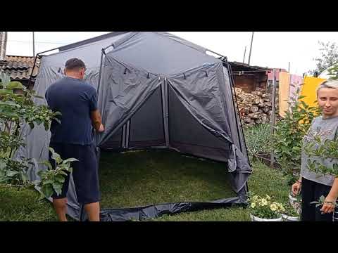 Видео: ШАТЁР для отдыха CAMPGEAR sports M-3601-W