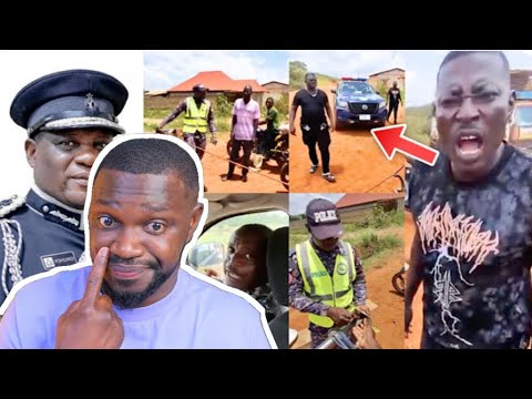 Видео: Шокирует! Полицейские Ганы разоблачены и попали в беду за вымогательство у ограждения