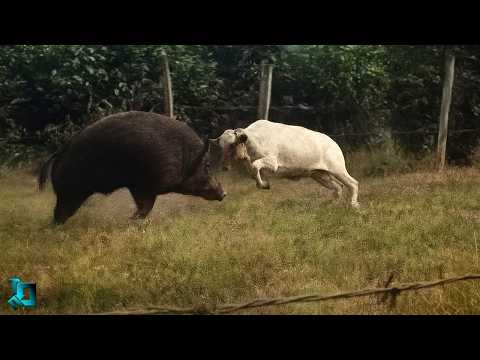 Видео: Животные в Ярости / Реальные Схватки, Снятые на Камеру