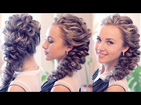 Видео: Причёска на резинках | Авторские причёски | Лена Роговая | Hairstyles by REM | Copyright ©