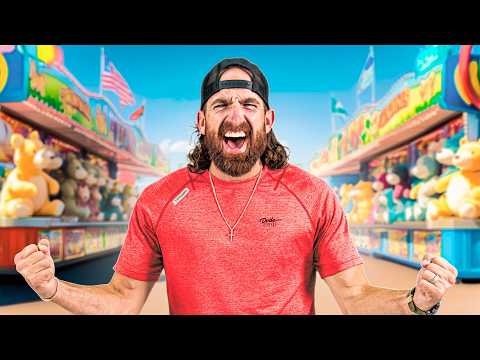 Видео: Мы выиграли все игры на ярмарке штата!