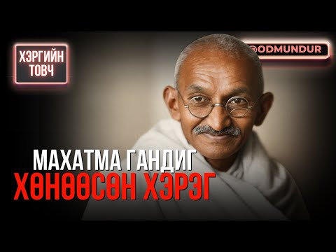 Видео: Махатма Гандиг хөнөөсөн хэрэг - ХЭРГИЙН ТОВЧ