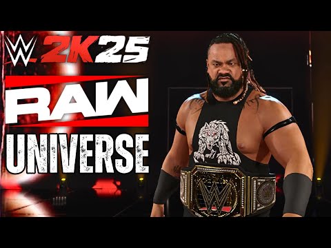 Видео: Коронация ВСЕХ чемпионов RAW в режиме «Вселенная» WWE2k25