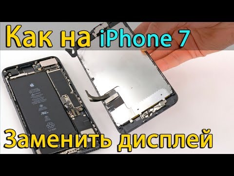 Видео: iPhone 7 разборка и замена дисплея