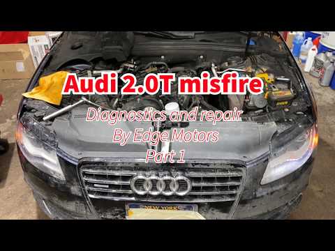 Видео: Диагностика пропусков зажигания Audi 2.0T от Edge Motors