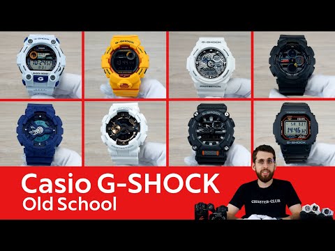 Видео: Олд Скул / Раритетные G-SHOCK