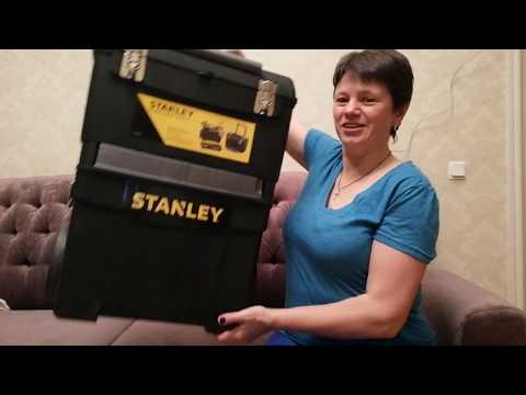 Видео: ОНЛАЙНТРЕЙД.РУ. Ящик с колесами STANLEY "IML Mobile Work Center 2 in 1"